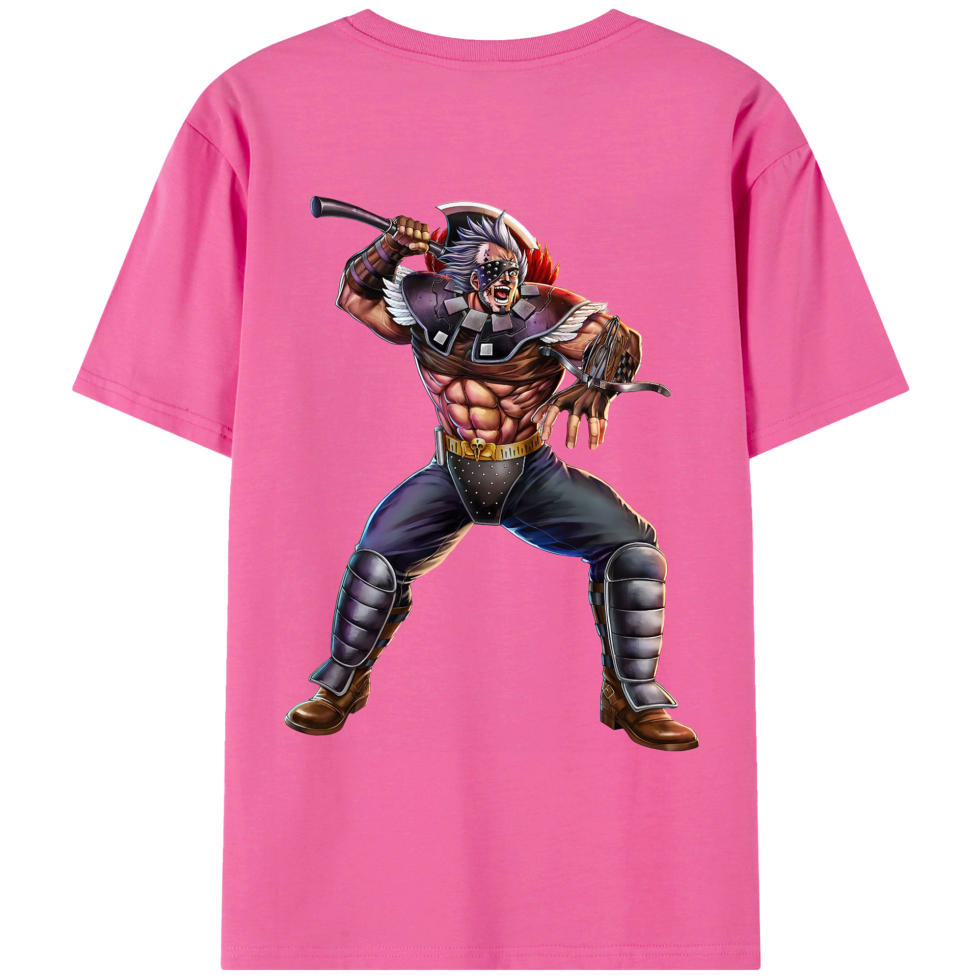 （画像用） 北斗の拳 Fist of the North Star レディース半袖Tシャツ(バックプリント)